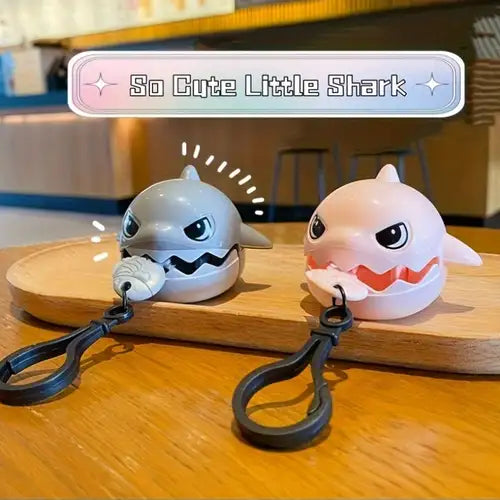 Cartoon Shark Keychain